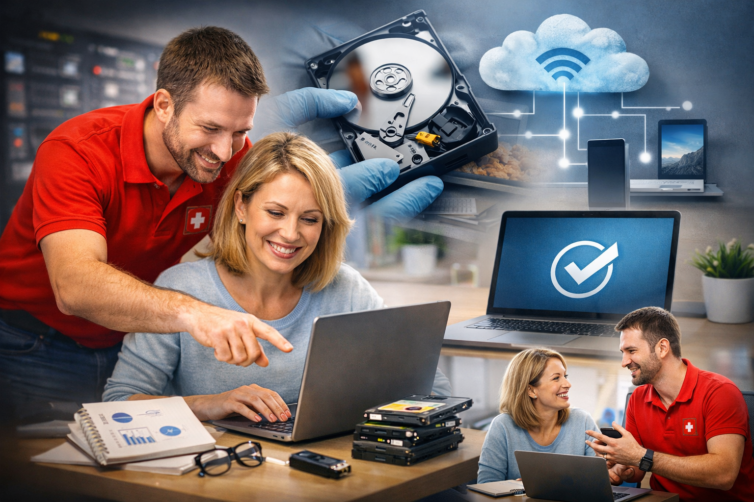 Assistance, récupération de données et accompagnement numérique